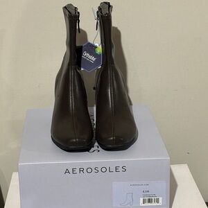 AEROSOLES Dark Brown Cinnamon Fx Na
 Brown